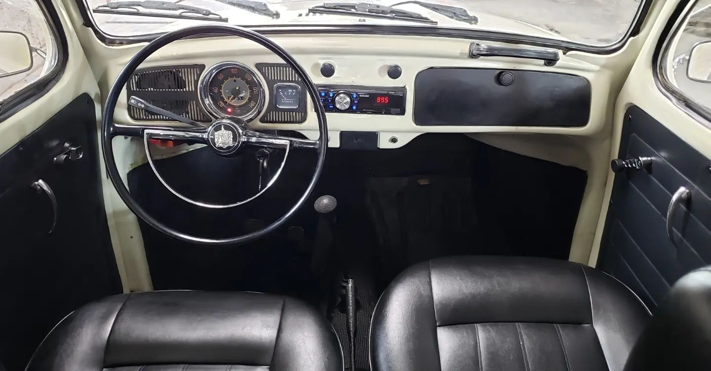 FUSCA 1600 GASOLINA CARBURAÇÃO ÚNICA 2P MANUAL 1970